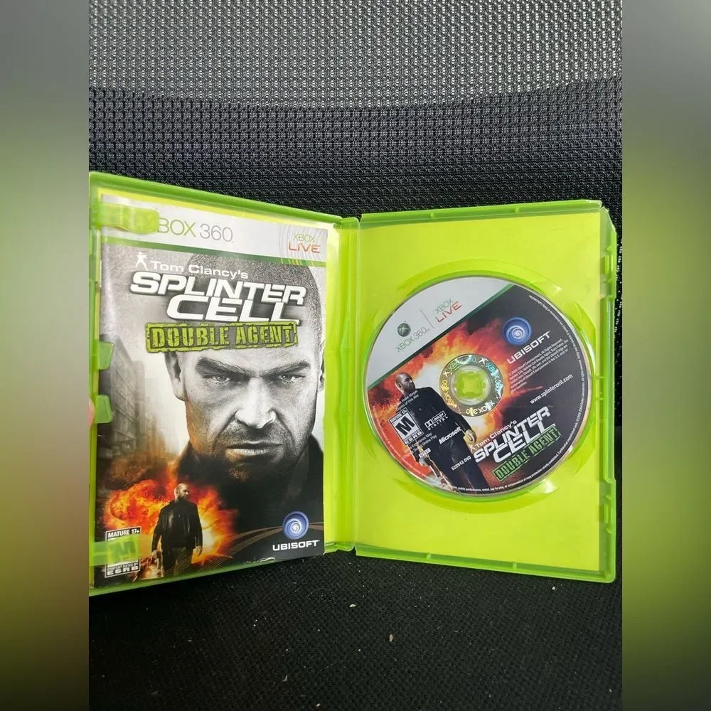 Microsoft Xbox 360 Splinter Cell Double Agent Green